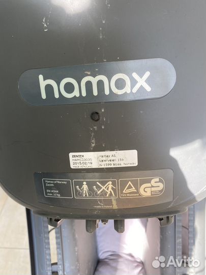 Велокоесло hamax zenith