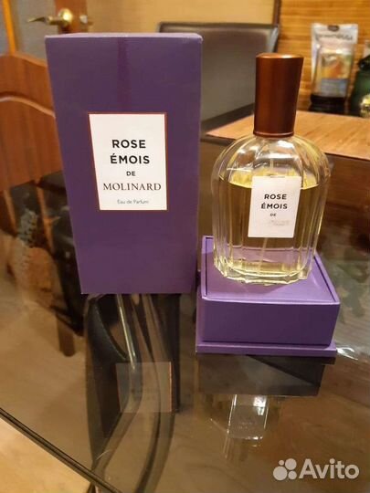 Парфюмы: rose emois molinard, dark orchid amouroud