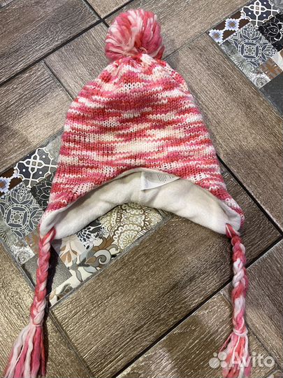 Шапка зимняя для девочки 46 48