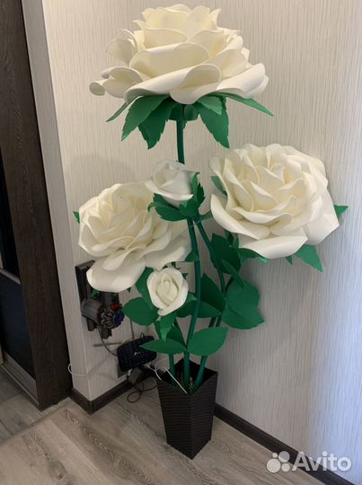 Светильник напольный из изолона