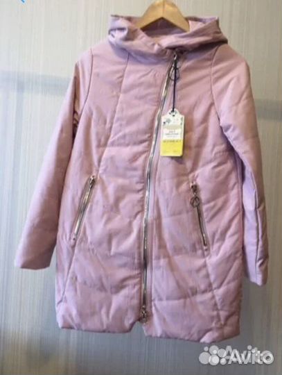 Пальто плащ новый stilini утепл 11/12 158/ 164