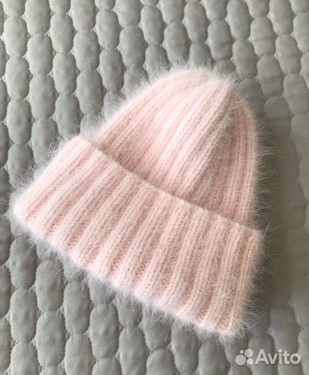 Шапка женская ручной работы из пуха норки