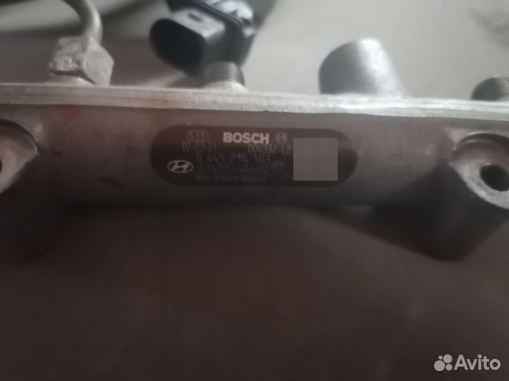 Колектор выпускной с турбиной