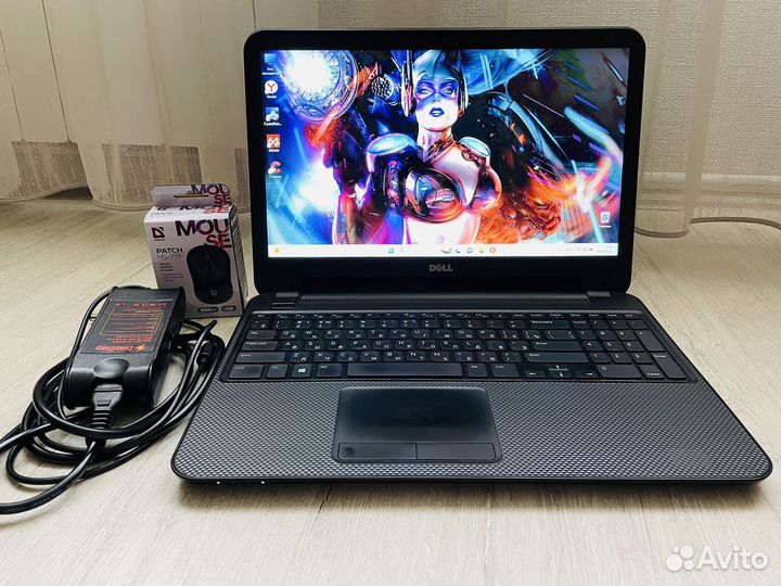 Мощный Dell/ i7-4500/SSD/8gb/HD+сумка