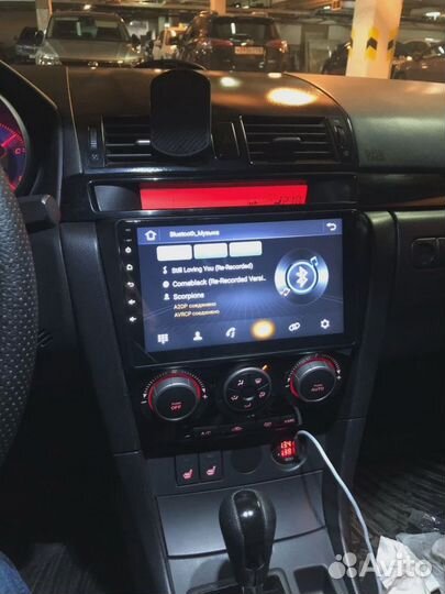 Автомагнитола Mazda3 2004-2013 bk, bl