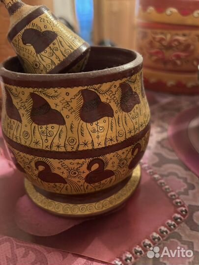 Посуда хохлома