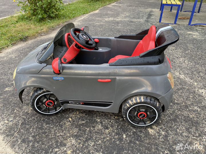 Электро машинка детская игрушка Fiat