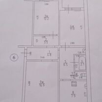 3-к. квартира, 67 м², 2/2 эт.