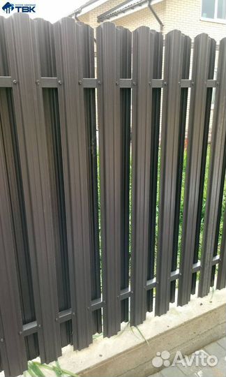 Евроштакетник / Забор из штакетника