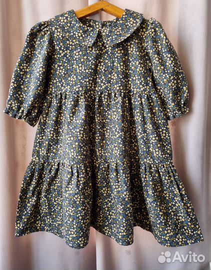 Фланелевое платье детское