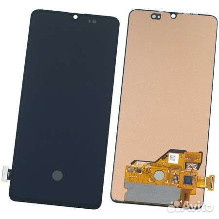 Дисплей для Samsung Galaxy A41 Черный - (In-Cell)