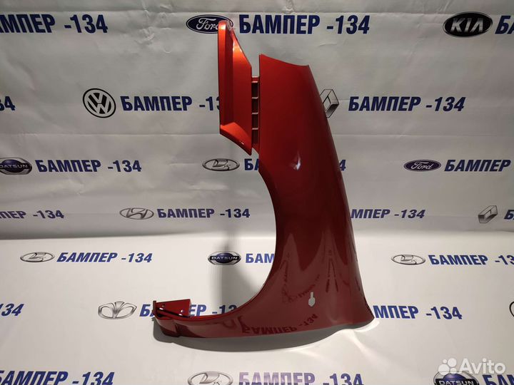 Крыло переднее левое kalina 1 в цвет калина-104