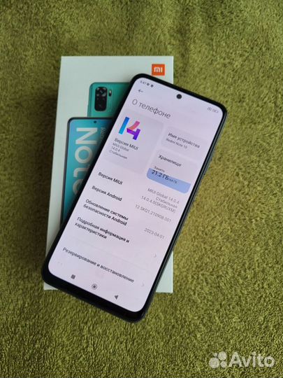 Xiaomi Redmi Note 10, 4/64 ГБ