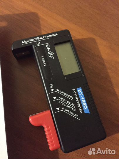 Тестер батареек новый