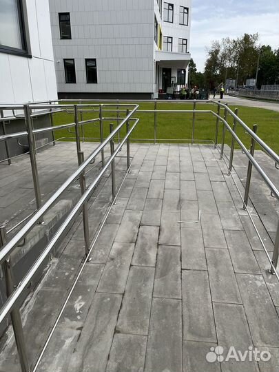 Перила из нержавеющей стали