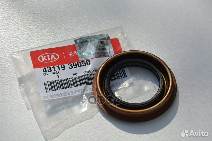 Сальник вала привода R hyundai/KIA 43119-39050