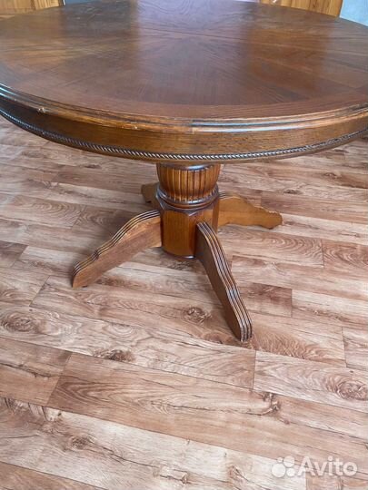 Дубовый стол раскладной