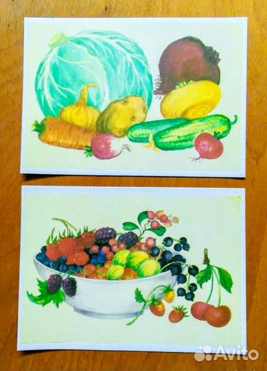 Настольная игра СССР Лото малышам 6 картинок Новое