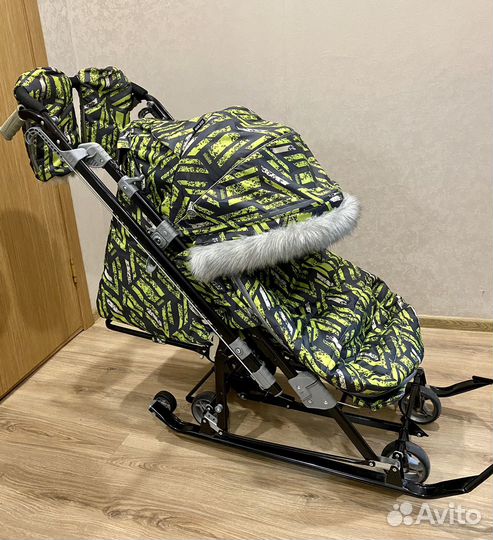 Санки коляска ника