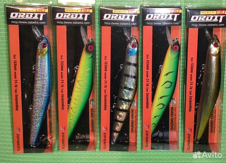 Воблеры Zip Baits,Jackall,Megabas