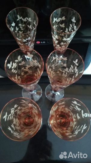 Фужеры «Весна» СССР