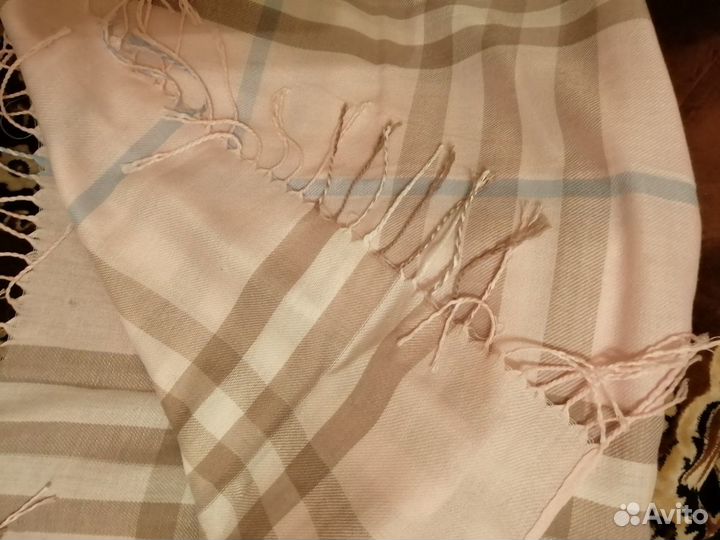 Палантины в клетку