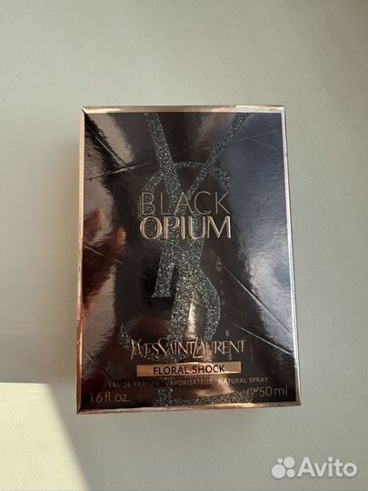 Yves saint laurent black opium floral shock 50мл