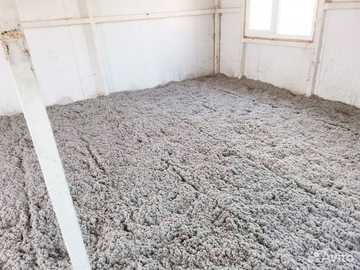 Утепление эковатой. Гарантия 5 лет