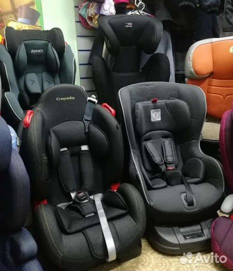 Большой выбор автомобильных кресел