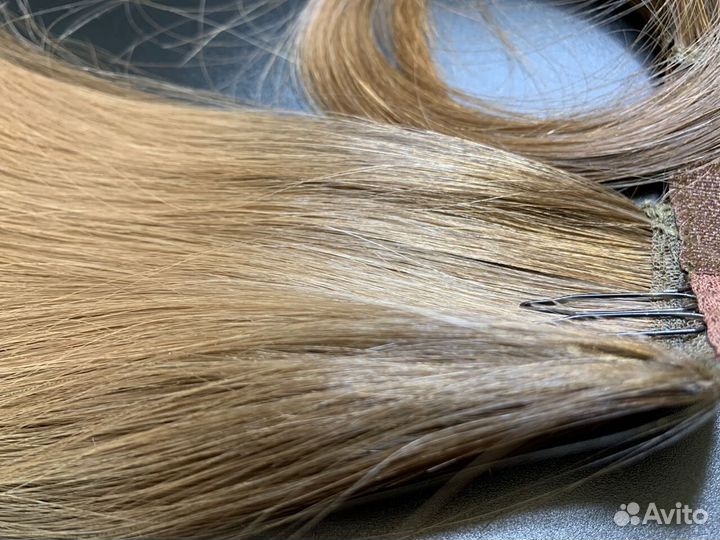 Накладной хвост из детских волос, под заказ