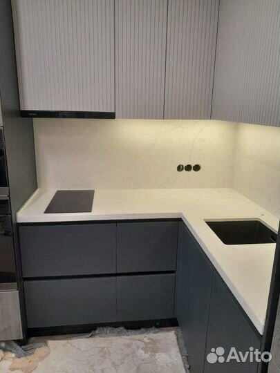 Столешница для кухни из искусственного камня