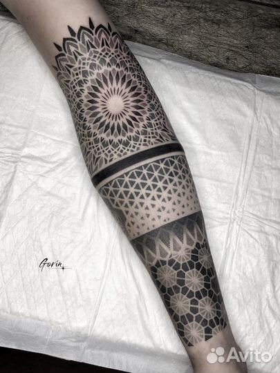 Тату мастер / Татуировка / Перекрытие тату