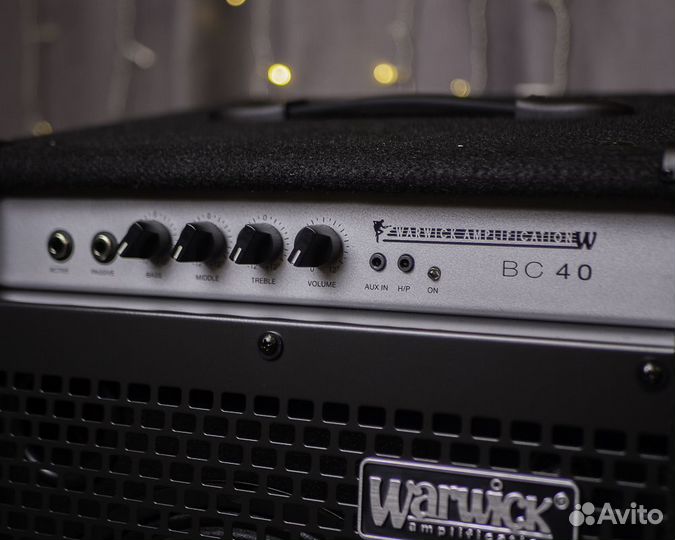 Warwick BC 40 комбо для бас-гитары, 40Вт