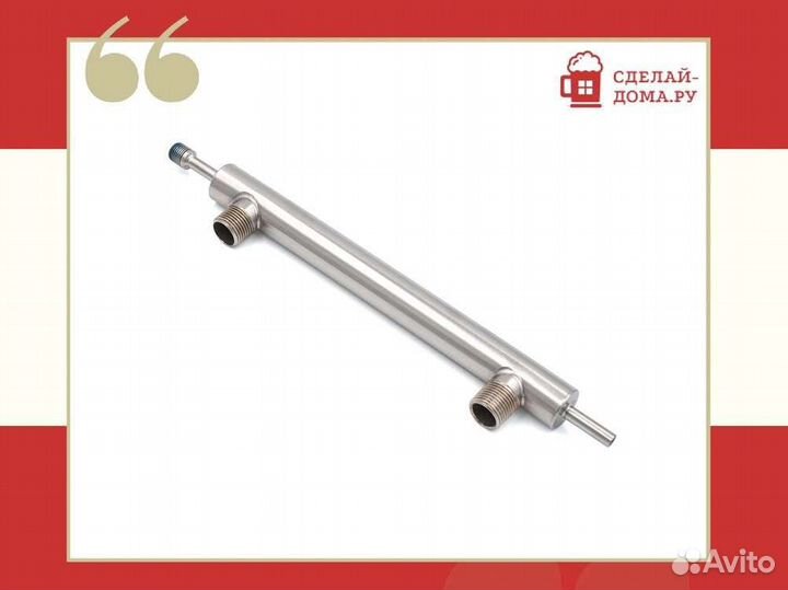 Доохладитель для узла отбора по жидкости