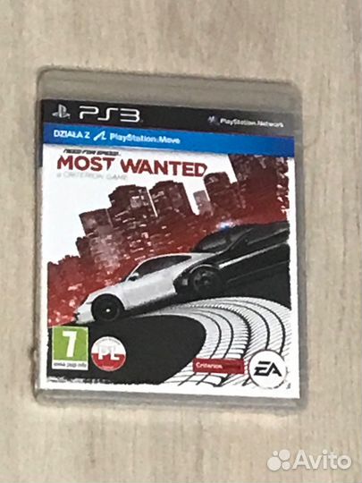 Диск Need for Speed Most Wanted