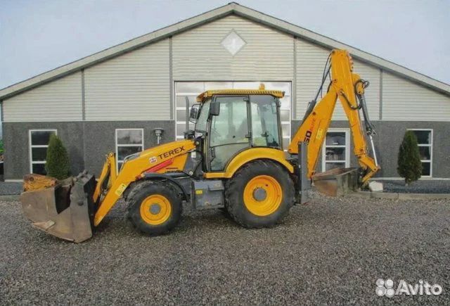 Экскаватора-погрузчика Terex 860 с. Девица