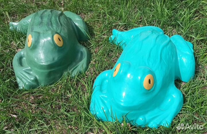 Фигуры Крокодила, черепахи, лягушки из бетона