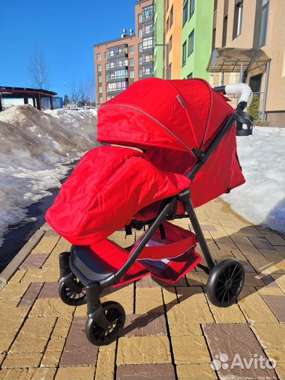 Новая прогулочная коляска с большими колесами