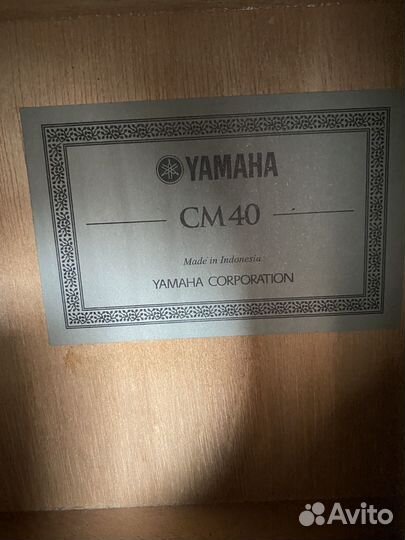 Гитара yamaha cm40