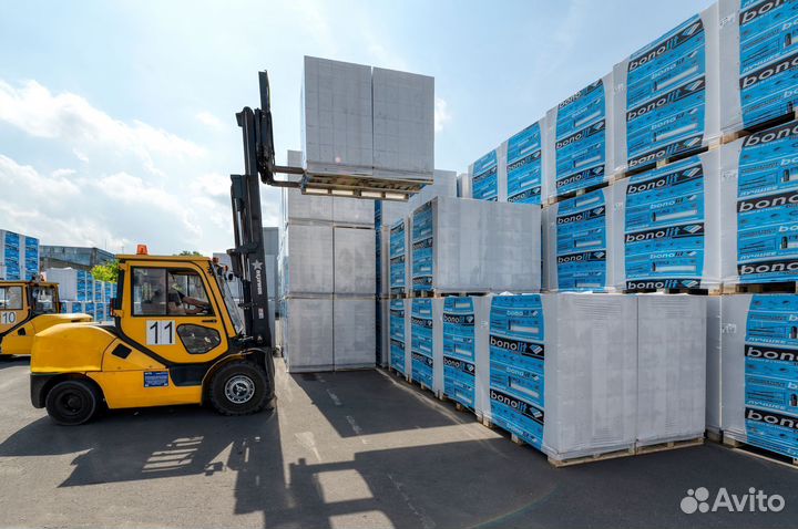 Блоки газобетонные Bonolit
