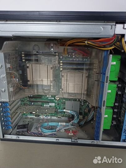 Сервер Supermicro 2xE5-2620/32GB/2SSD960GB Ent