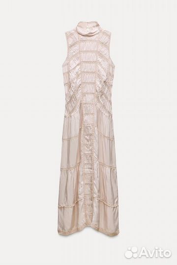 Сарафан платье кружевное zara