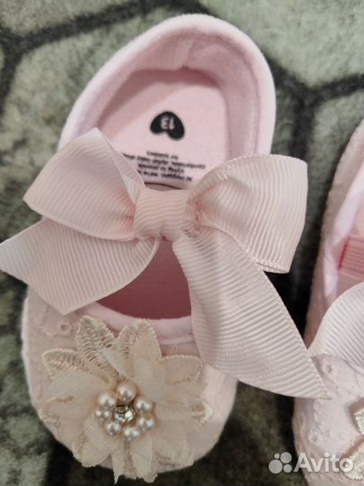 Детские пинетки-туфельки