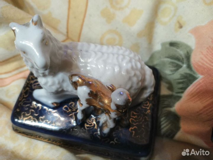 Вещи СССР статуэтка фарфор