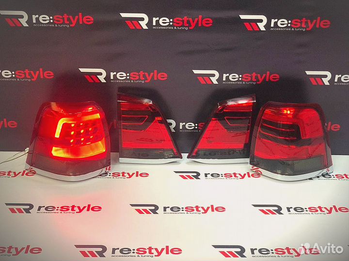 Стопы Cruiser 200 08-15г Ст 16г Красно-Черные