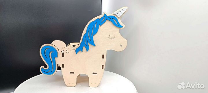 Единорог кашпо