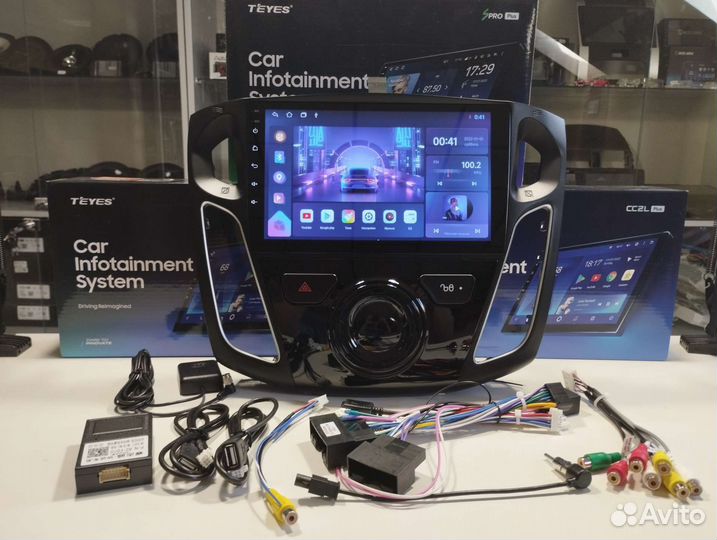 Магнитола 2 din Ford Focus 3 на андроиде