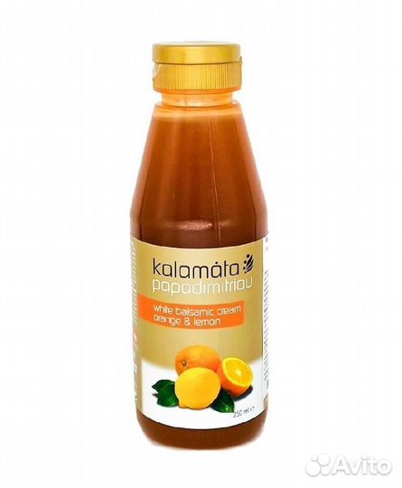 Соус бальзамический с апельсином и лимоном