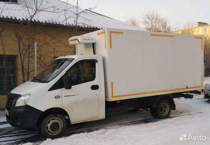 Грузоперевозки до 3 т, рефрижератор