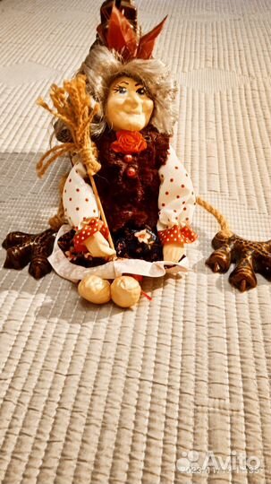 Баба Яга статуэтка оберег и 